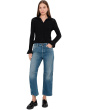 The Darted Barrel-Leg Jean in Retro Bright