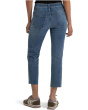 Rachael High-Rise Fab Ab Mom Raw Hem