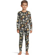 Kickee Pants Kids Пижамный комплект с длинными рукавами и принтом (для малышей / Маленьких детей / больших детей)