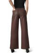Petite The Mia Wide Leg Coated