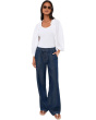 Adria Cinched Low Rise Wide Leg