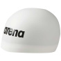 Шапочка для плавания Arena 3D Soft белого цвета