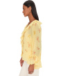 Ruffle Sleeve and Center Front