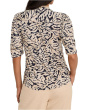 Contrast Swirl Top