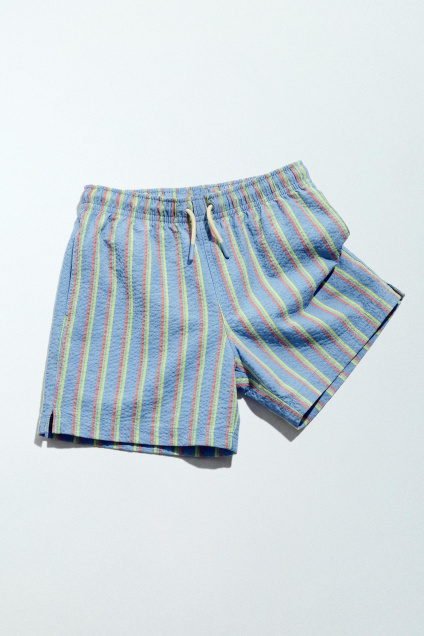 Zara 2-6 ЛЕТ/ БЕРМУДЫ ДЛЯ КУПАНИЯ В ПОЛОСКУ 495707328-400-24