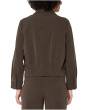 Popover Long Sleeve Shirt With Elastic At Waist