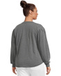 Long Pleated Sleeves Sweatshirt