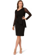 Asymmetrical Crepe Dress