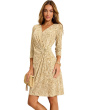 Clara Playa Python Short Dress