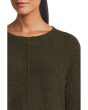 Organic Cotton Fluff Crew Neck Sweater