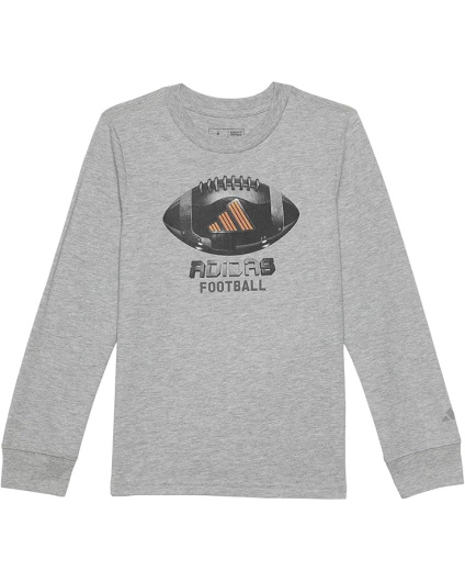adidas Kids Футболка с изображением Вереска с длинным рукавом (для малышей)
