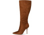 Lovienn Pointed Toe Wide Calf Knee Boots