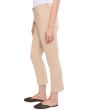 Petite Garment Dyed Cotton Stretch Denim Ankle Kick Jeans
