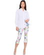 Pull-On Crop Pants Tummy Control