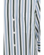 Y Neck Shirt With Adjustable Sleeve