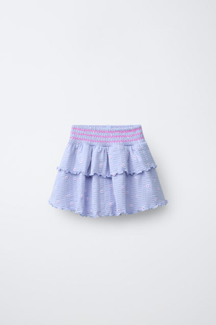 Zara ШОРТЫ-БЕРМУДЫ С ЦВЕТОЧНЫМ РИСУНКОМ 544162993-612-18