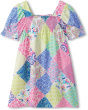 Mix-up Patch Work Smocked Dress (Toddler/Little Kid/Big Kid)