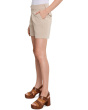 5" Mid-Rise Soft Touch Twill Pleated Trouser Shorts