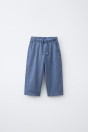 Zara МЕШКОВАТЫЕ БРЮКИ ИЗ ТЯЖЕЛОГО ДЖЕРСИ 509039868-400-18