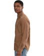 Classic Fit Long Sleeve Garment Dyed Oxford Shirt