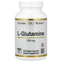 California Gold Nutrition, L-глютамин, 750 мг, 120 растительных капсул