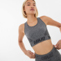 Everlast Бесшовный спортивный бюстгальтер с логотипом для женщин