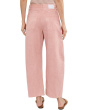 Hattie High-Rise Crop Barrel in Sulfur Sparkling Rose