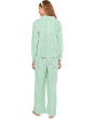 Petite Minky Fleece Long Sleeve Notch Top & Long Pants Set