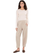 Organic Cotton Doubleweave Lantern Pants