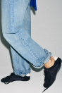 Zara КРОССОВКИ БЛЮХЕРА темно-синего ЦВЕТА С ОТДЕЛКОЙ НА КАБЛУКЕ