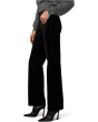 The Margot Straight Velveteen in Black