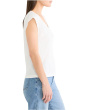 Cap Sleeve V-neck Supima Cotton Tee