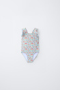 Zara 1-6 ЛЕТ/ КУПАЛЬНИК С ЦВЕТОЧНЫМИ ВОЛАНАМИ 527609852-330-12