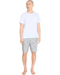 Cotton Woven Pajama Shorts