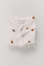 Zara КОСТЮМ SNOOPY PEANUTS KOSTuM-ПИЖАМА С НОГАМИ КРЕМОВОГО цвета