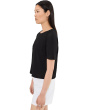 Short Sleeve Shrunken Boxy Crew Neck Tee