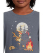 Bear Camping Graphic Long Sleeve Tee (Toddler/Little Kid/Big Kid)