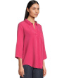 Roll Tab Sleeve Patch Pocket Tunic