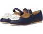 Navy Flower Flats (Toddler/Little Kid/Big Kid)