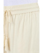 Mid-Rise Pull-On Drawstring Waistband Wide Leg Pants 30in Inseam