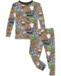 Print Long Sleeve Pajama Set (Toddler/Little Kid/Big Kid)