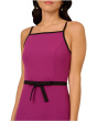 Bow Crepe Short Dress