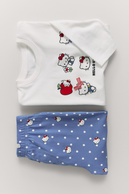 Zara 2-6 ЛЕТ/ ПИЖАМА HELLO KITTY SANRIO 496819747-400-24