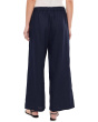 Organic Linen Ankle Wide Pants