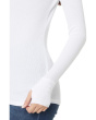 Long Sleeve Crew Neck Tee with Thumbhole