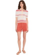 Giselle Textured Stripe Polo