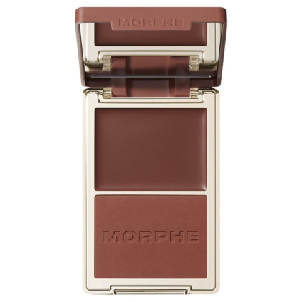 Morphe Румяна и бронзер для щек Thrills Bronze & Tone Duo Fiji Beach - 10,8 г