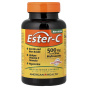 American Health, Ester-C® с цитрусовыми биофлавоноидами, 500 мг, 120 вегетарианских капсул