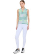 Mad Plaid Sleeveless Print Top