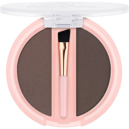 Essence Пудра для бровей Duo Set 03 Dark - 1,8 г